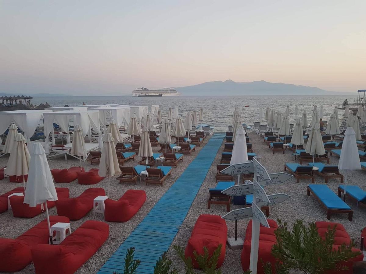 Majki Beach Apartments Sarandë Exterior foto